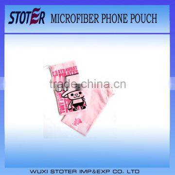 2014 Super hot sale microfibre phone pouch bag