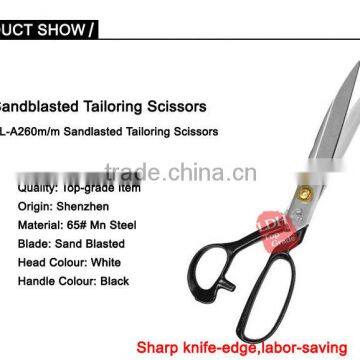 XL-A220 Sewing Machines Industrial Sandblasted Tailor's Scissors Made in China photo-3