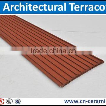 Terracotta panels suitable for curtain wall