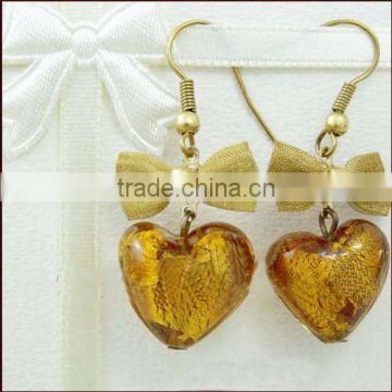 Heart drop Earring