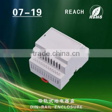 plastic din rail case