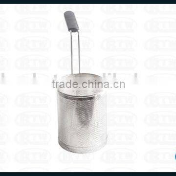Pasta Basket,Cooking Colander,Stainless Steel Mesh Strainer (L-BTW60S69-201) photo-2