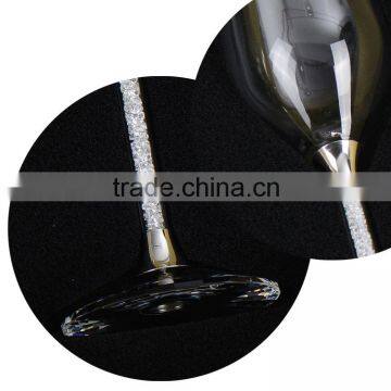 Manufacturer Handmade Glass Champagne Wine Glass Crystal Tableware
