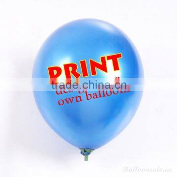 Pearly printed logo baloons customized advertisng baloons