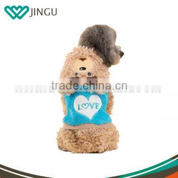 Wholesale Clothes Of Dog Polyester sherpa Pet Dog Clothes