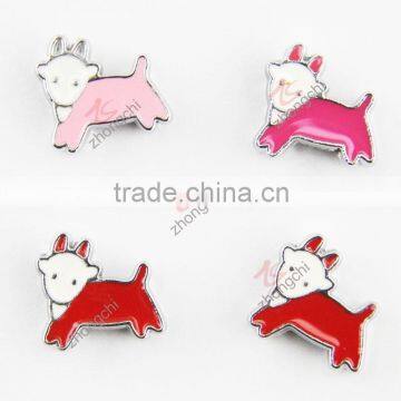 fashion enamel jewelry zinc alloy goat charm