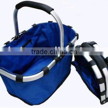 folding market tote basket