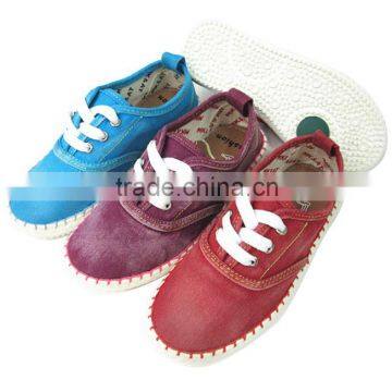 new children canvas shoes, comfortable children casual shoes with lace