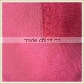 Polyester DTY tricot fabric Mercerized velvet