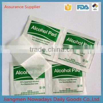 China made disposable sterile isopropyl alcohol prep pad