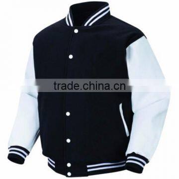 polyester cold feeling with mesh fabric inside blank mens baseball jacket