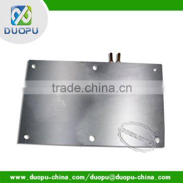 Coated cast aluminum heater part duopu