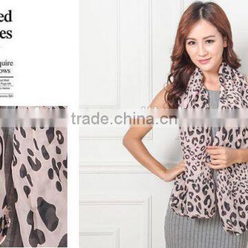 Leapord Scarf/2015 Chiffon Cheap Scarf/latest Fashion Scarf
