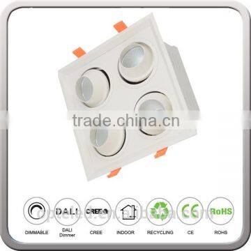Square LED Grille Light Downlight