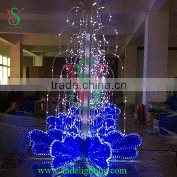 Factory wholesale full color change outdoor waterproof led fountain light