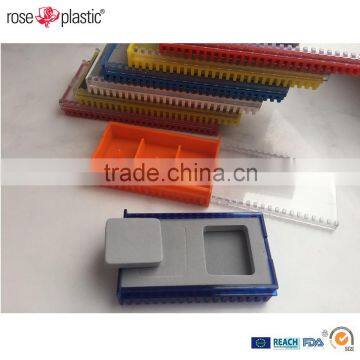 PP transparent or PE colored plastic box for blades packaging Insert Box Highs IH