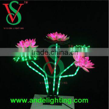 LED string flower Christmas light , LED Lotus Light flower light