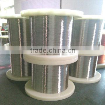 Low resistivity cuni alloy wires CuNi14