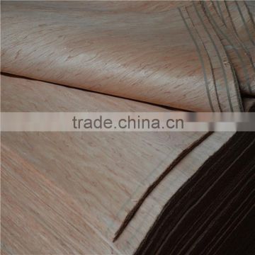 4x8mm natural redwood face veneer cheap wood face veneer bintangor face veneer