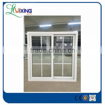 Alibaba China for liding white residential pvc windows