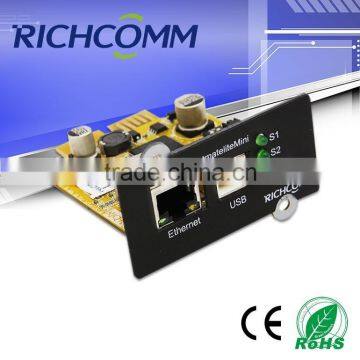 Online UPS Monitoring / Backup Power Supply Monitoring--SNMP Card for UPS photo-2