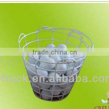 Metal wire golf basket