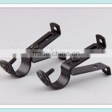 Closet Rod Holder Bracket,Locking Hinged Bracket,Curtain Crutch