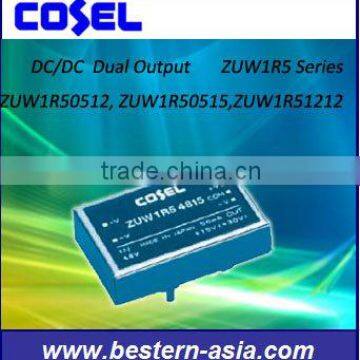 Cosel ZUW1R50515 dc dc converter 5v 15v