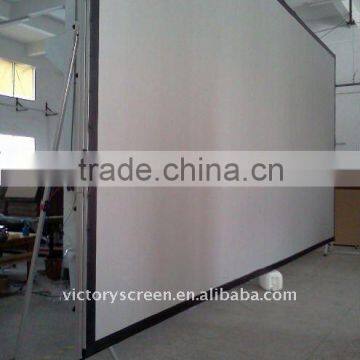 super mobile screen with surrounds, with rear and front fabric