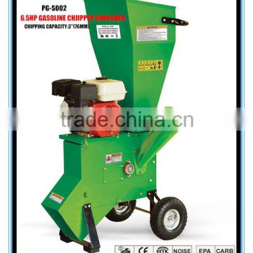 6.5HP 76MM Gasoline wood hammer mills