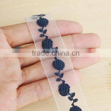 High Quality Fashion Embroidery Lace Fabric Wholesale Lace Trim