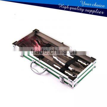 3PCS Stainless Stee BBQ Grill Tools Set with Aluminium Case