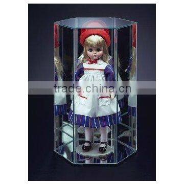 Clear Acrylic Doll Display Case