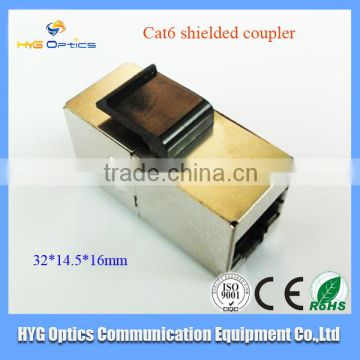 cat6 shielded in-line coupler suir for rj45 plug