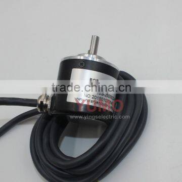 YUMO ISC3806 2500PPR 5V CNC System Solid Shaft Encoder Optical Price Incremental Rotary Encoder photo-6