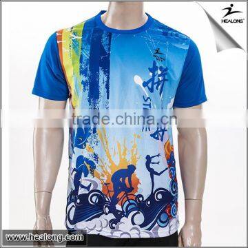 Healong Custom Logo Sublimation Company Uniform