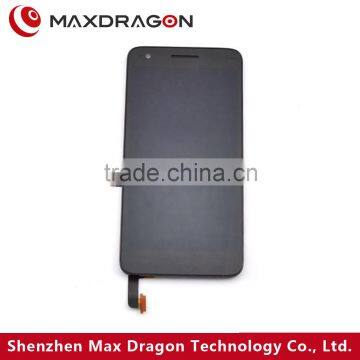 For ZTE Grand S V988 Lcd Touch Screen With Digitizer Assembly + Bezel Frame, Black