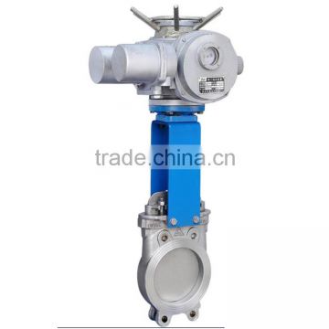 China made low price high quality electric knife gate valve drawing