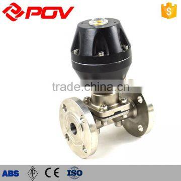 Good quality JIS10K flange connection cast steel pneumatic diaphragm valve