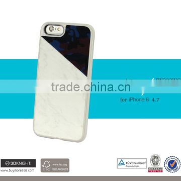 Fashion Printing White Marble TPU Case for iphone 6 6s, Unique Ultra Thin Marble Stone Hard Case Cover for iPhone6