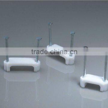 double cable clip