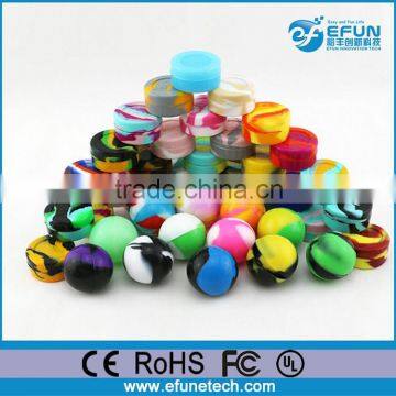 Food Grade Non Stick Customized Small Silicone Jars Dab Wax Container photo-5