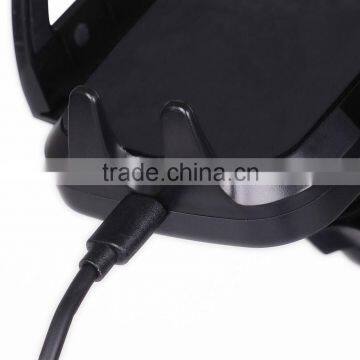 Qi-standard Wireless Charging Pad+ Car Dashboard/Windshield/Air Vent Mount Holder For Smartphones photo-4