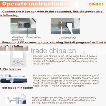 Meso Gun CE Approval Mesotherapy Machine Skin Firming Serum Injection N 01 photo-6