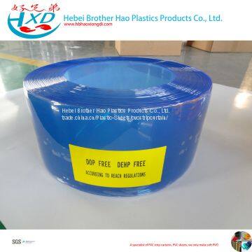 Anti-static Flexible Transparent 2mm Thickness Vinyl Strip Curtain Door Kits