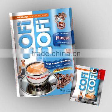 Instant Coffee mix 2 in 1 - COFICOFI Fitness