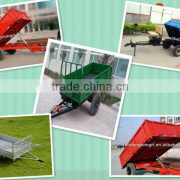 single axle farm tractor trailer