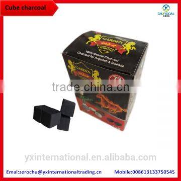 coconut shell charcoal cubes 2.5*2.5*2.5cm malaysia charcoal