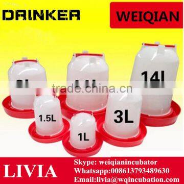 China top brand new plastic material chikcen feeders chicken drinkers
