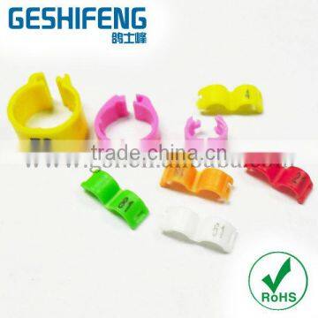 nice design 3.5mm canary bird foot rings factory price